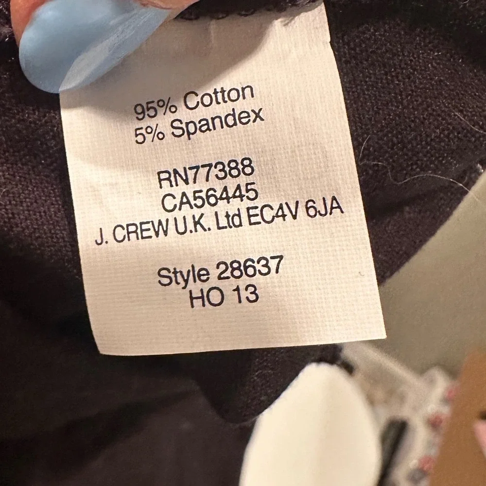 J.Crew Women's Black City Fit Winnie Pants Size 6 Office Business Casual Work - Picture 6 of 6